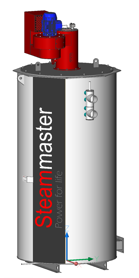 Calentador vertical de fluido térmico FTN-OG