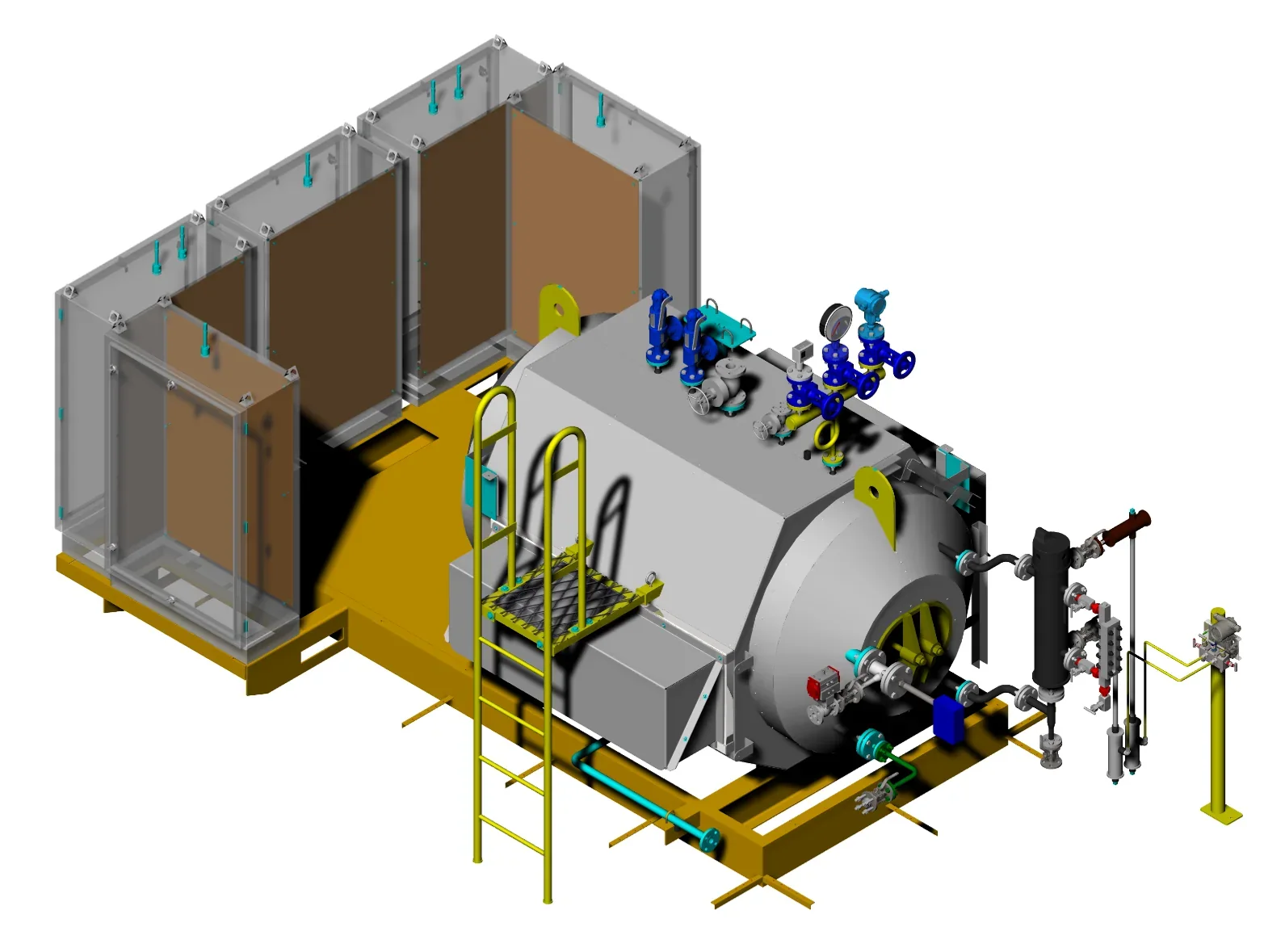 Caldera eléctrica industrial